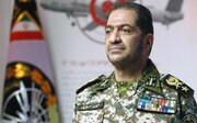 عکسی از دو فرمانده بلندپایه نظامی در پدافند هوایی خنداب اراک